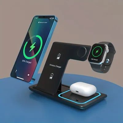 3 in 1 Multi-Function Charging Stand