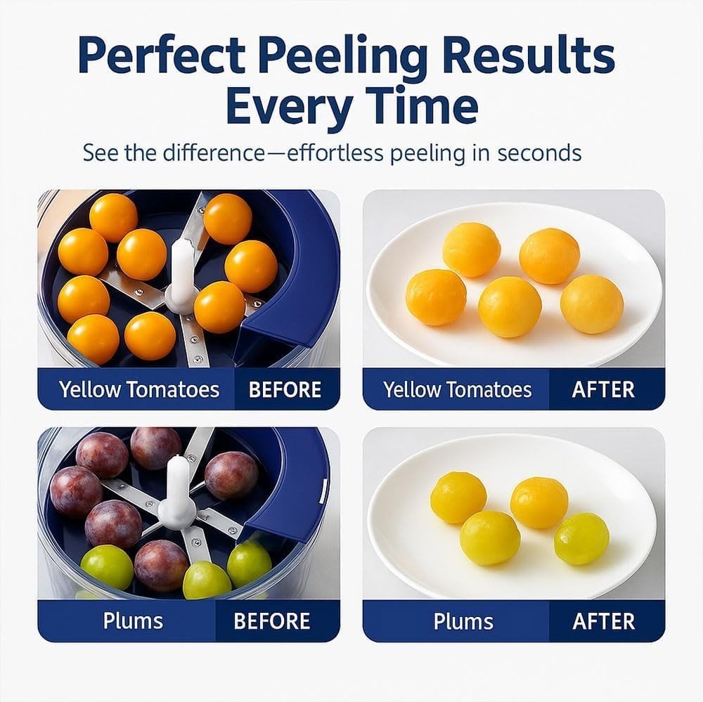 Automatic Small Fruit Peeler Machine