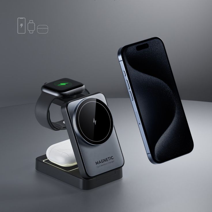 Magnetic Folding Wireless Charging Bracket