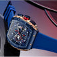 MINI FOCUS Fashion Hollow Big Dial Watch